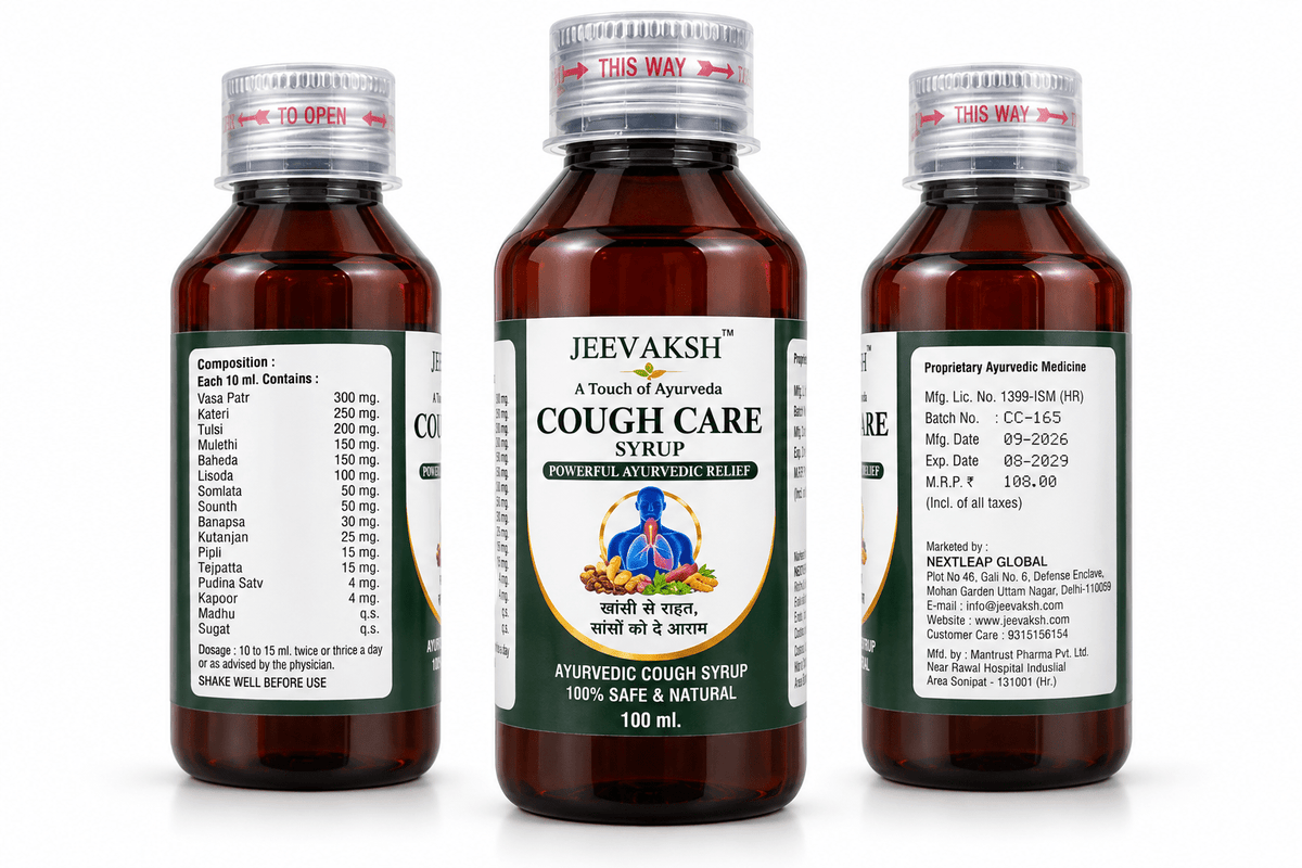 Jeevaksh Cough Care Syrup - Jeevaksh