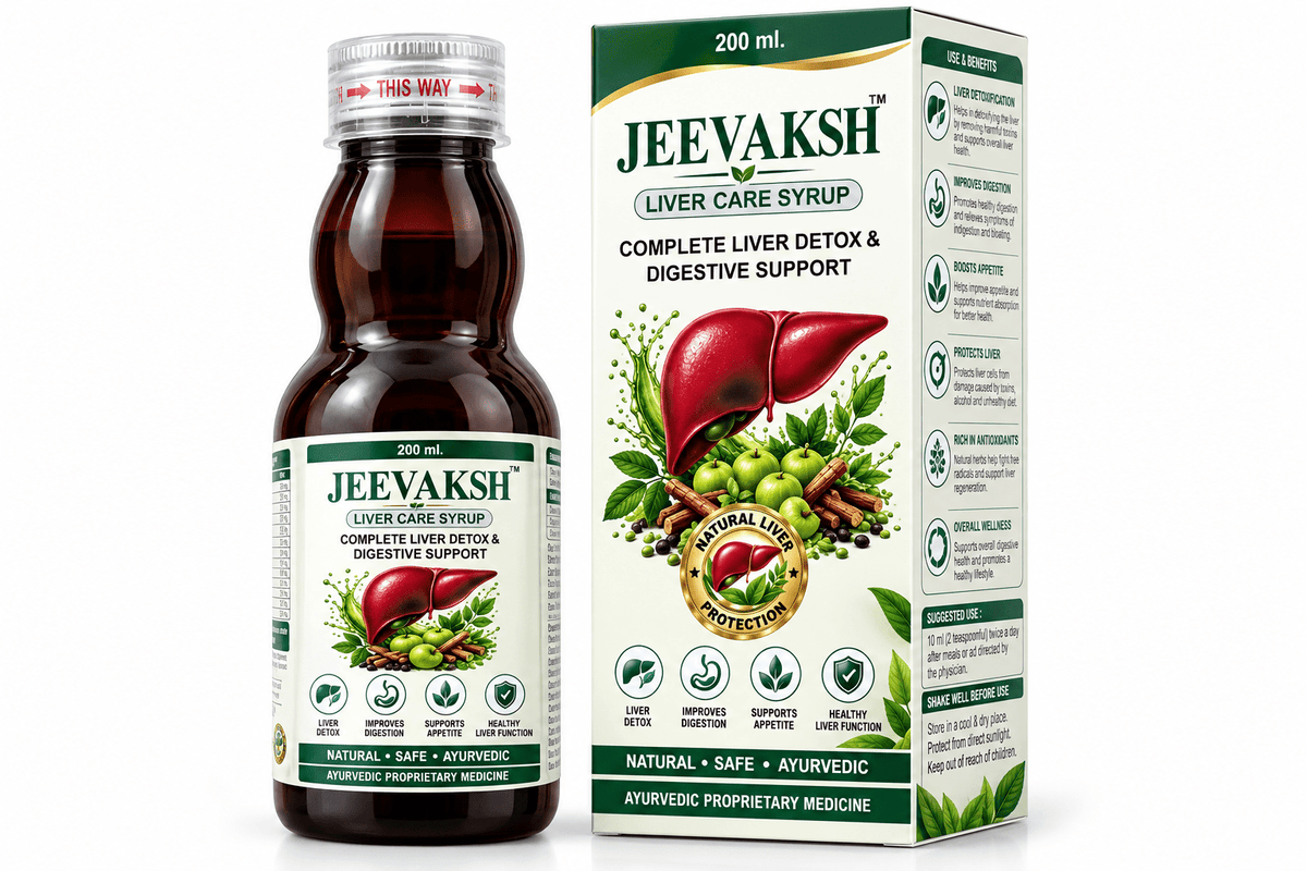 Jeevaksh Liver Care Syrup - Jeevaksh