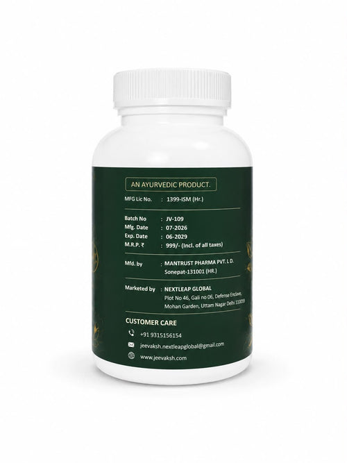 JEEVAKSH Green Tea Tablets | Premium Herbal Formula | 60 Tablets - Jeevaksh